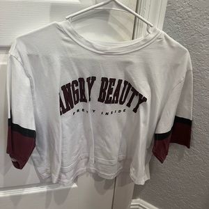 PULL & BEAR white T-shirt